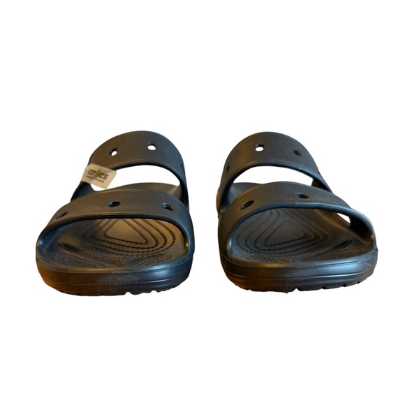 Classic black crocs sandals. Men size 10 or Women’s size 12. main image 6